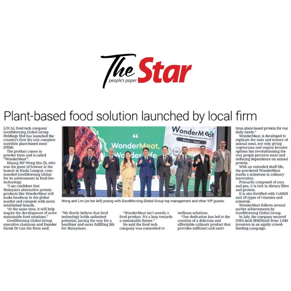 Plant-based food solution launched by local firm